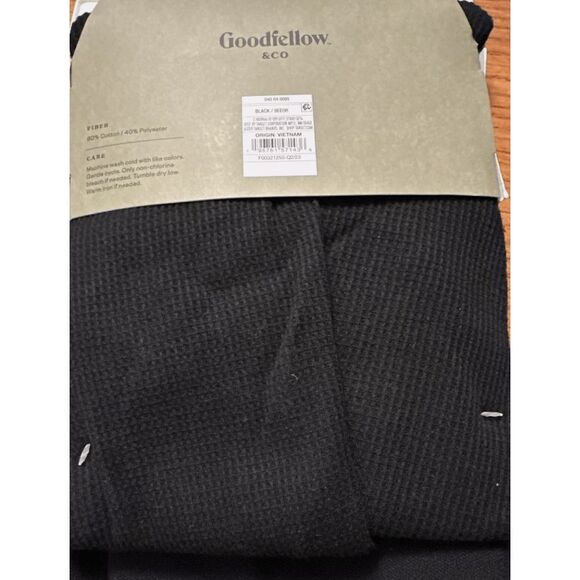 Goodfellow & Co NWT size XXL black thermal pants base layer - Picture 3 of 5